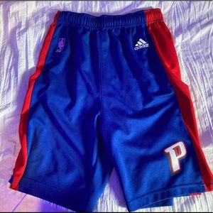 Detroit Pistons Youth Large Shorts